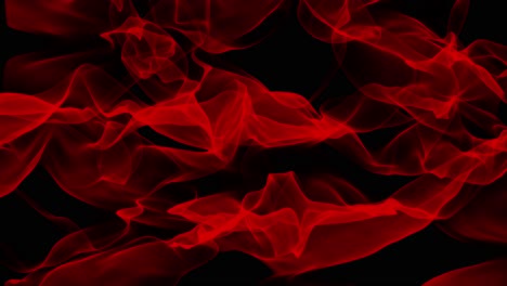 Abstract-digital-animation-of-red-colored-fluid-clouds-flowing-on-black-background