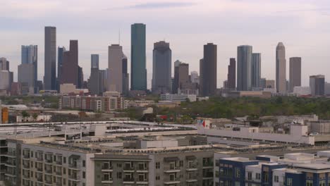 Descending-drone-shot-from-downtown-Houston-to-the-Buffalo-Bayou