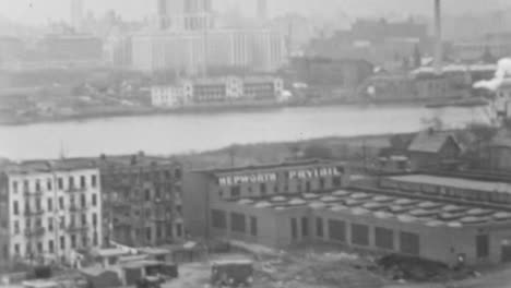 Luftaufnahme-Des-Industriegebiets-Von-New-York-City-In-Den-1930er-Jahren