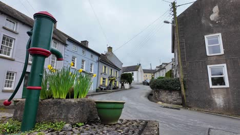Village-water-pump-in-Inistioge-County-Kilkenny-on-a-spring-morning
