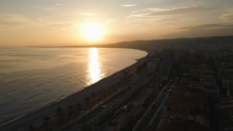 Sunset-in-French-Riviera-During-Summer