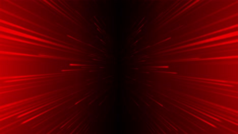 Animation-of-glowing-colorful-red-lines-flowing-on-right-and-left-side-of-screen