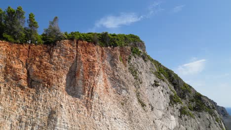 Flight-along-the-cliff-near-Mizithra-in-the-Ionian-Sea