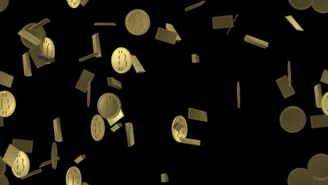 Gold-Bars-Bullions-and-Bitcoin-Loop-Tile-Swirl-with-alpha
