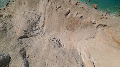 Birds-eye-viewof-the-Mizithres-rock-formation-in-Ionian-sea