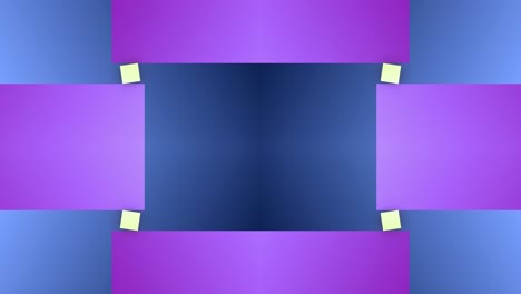 Block-Linear-Rechteck-Quadrat-Form-Nahtlose-Animation-Bewegung-Hintergrund-Geometrische-Spiegel-Overlay-Farbe-Lila-Blau
