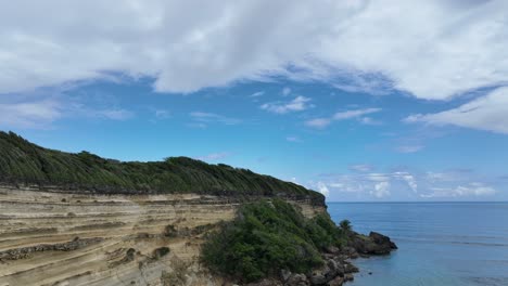 Rocky-cliff-of-Playa-Caleton-beach-in-Dominican-Republic
