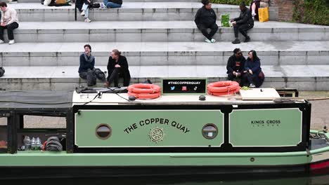 Copper-Quay,-Regents-Canal,-London,-Großbritannien