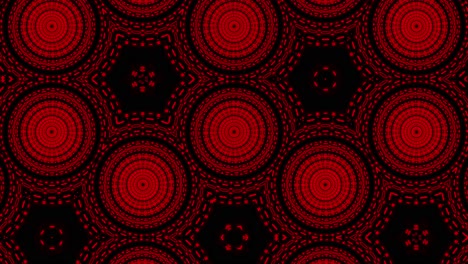 Seamless-loop-of-red-pulsing-circles-linked-together-in-a-fractal-kaleidoscope