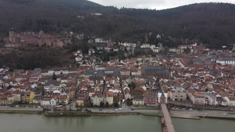 Drohnenansicht-Der-Stadt-Heidelberg-In-Deutschland