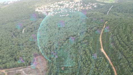 Vista-Aérea-Del-Bosque-Verde-Y-Concepto-De-Tecnología-Ambiental
