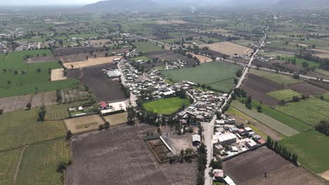 Die-Luftperspektive-Erfasst-Die-Weite-Der-Region-Tepatepec-Hidalgo