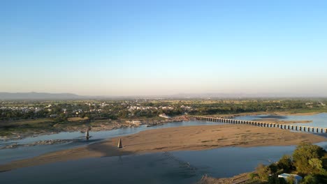 narmada-river-drone-view-in-madhya-pradesh