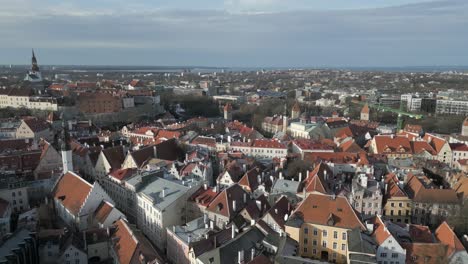 Aerial-view-Tallinn-Estonia