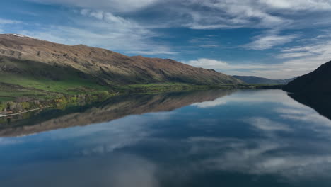 Aussicht-über-Den-Lake-Wakatipu,-Neuseeland,-Südinsel