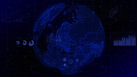 Der-Rotierende-Videohintergrund-Eines-Filmischen-Digitalen-Globus-Zeigt-Das-Land-Weißrussland-Im-Zoom