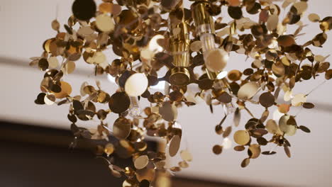Gold-plated-Argent-Design-Pendant-Light-Hanging-Inside-The-House