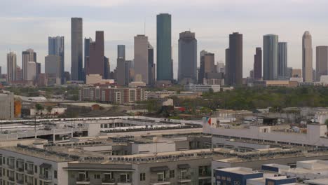 Drohnenaufnahme-Der-Innenstadt-Von-Houston,-Texas