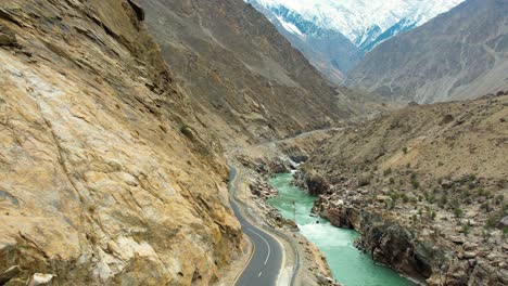 Aerial-View-Of-Jaglot-Skardu-Road---JSR-That-Connects-Gilgit-region-to-Baltistan-region-of-Gilgit-Baltistan