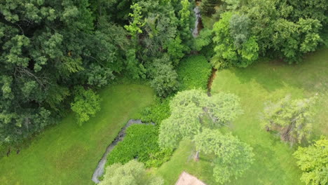 Michigan-Lake-County-Baldwin-Michigan-Drohne-Luftaufnahmen-Des-Flusses