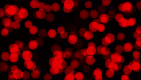 Animation-Von-Defokussierten-Roten-Kreisen-Mit-Licht-Bokeh