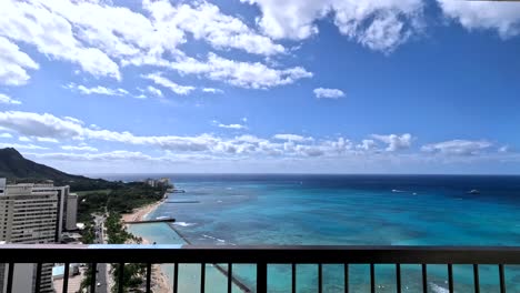Vacaciones-En-La-Playa-De-Hawaii,-Timelapse-4k
