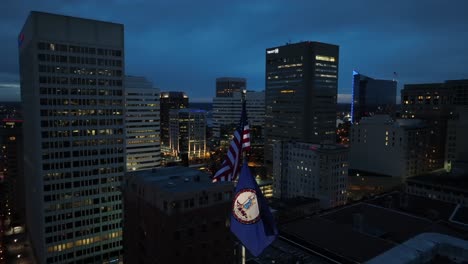 American-city-at-night