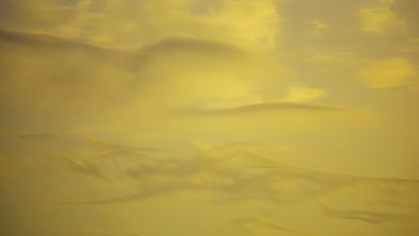 Yellow-haze-sky-and-cloud-timelapse