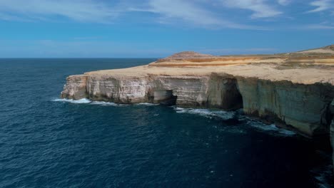 Klippen-Auf-Gozo,-Malta-Insel