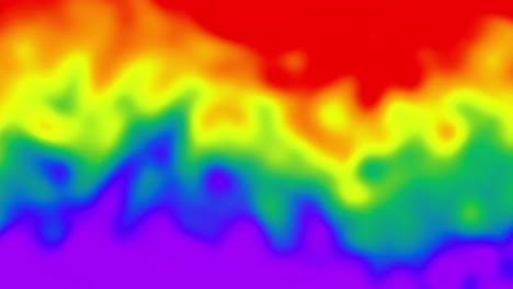 Harmonisches-Spektrum:-Eine-Faszinierende-Animation-Lebendiger-Regenbogenwellen,-Die-In-Dynamischer-Bewegung-Vor-Einem-Abstrakten-Hintergrund-Wogen-Und-Fließen