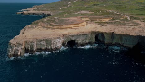 Gozo-Malta-island-cliffs