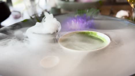 Aesthetic-Dry-Ice-Smoky-Soup-Tray-Fancy-Fine-Dining