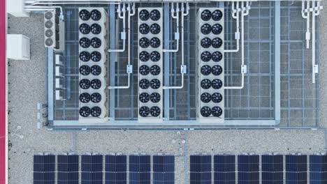 Air-vents-on-the-roof-on-top-of-a-Data-storage-center-facility---Aerial-view