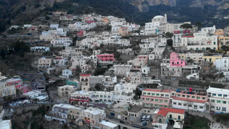 Colorfull-houses-in-Positano-from-a-drone
