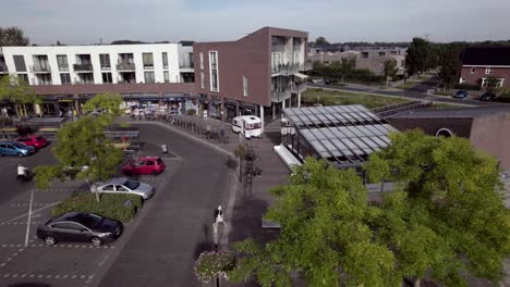 Aerial-of-city-planning-and-urban-development-in-Dutch-suburbs