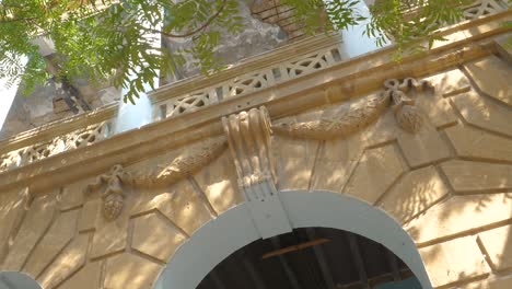 Close-up-of-the-facade-of-the-Goolbai-Maternity-Home-in-karachi