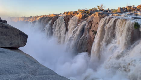 Augrabies-Cae-En-La-Provincia-Del-Cabo-Norte-De-Sudáfrica