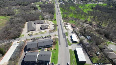 Dies-Ist-Ein-Luftbildvideo-Der-Stadt-Weatherford-In-Texas