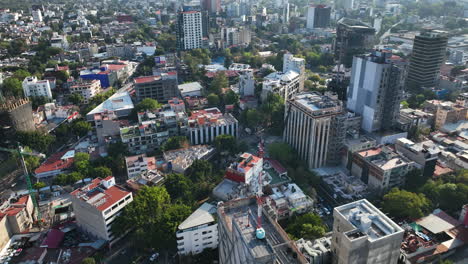 Mexico-City-Aerial-Drone-at-Magic-Hour