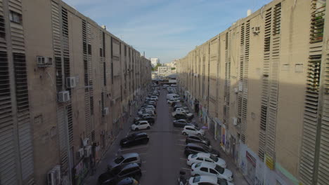 Kiryat-Hamelacha-is-a-street-complex-in-south-Tel-Aviv,-Israel