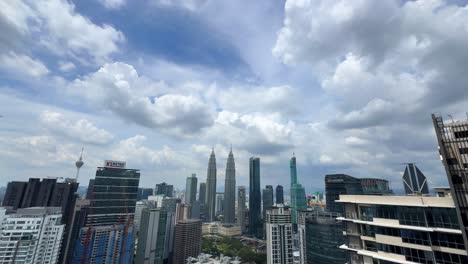 Kuala-Lumpur-Malasia-Edificios-De-La-Ciudad-Horizonte-Segundo-Edificio-Más-Alto