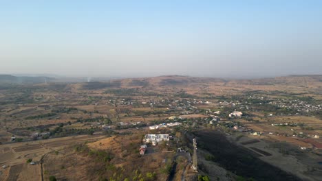 Drohnenansicht-Des-Shri-Bhavani-Museums-Und-Der-Bibliothek-Von-Aundh-In-Maharashtra