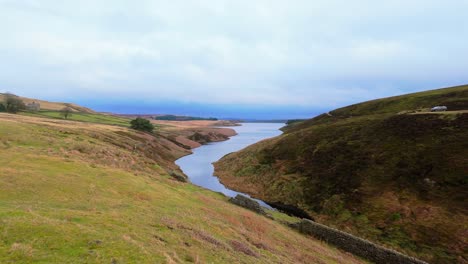 Yorkshire-Moorlandschaft-In-Der-Englischen-Landschaft