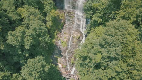 Incredible-drone-footage-reveal-of-Amicalola-Falls-in-Georgia