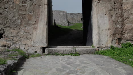 Entering-the-fortress-Jajce-in-Bosnia-and-Herzegovina