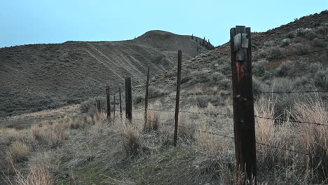 Die-Verbrannten-Überreste-Der-Landschaft-Von-Kamloops