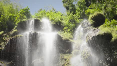 Scenic-static-shot-of-the-Tumalog-waterfall-on-Cebu-Island-in-the-Philippines