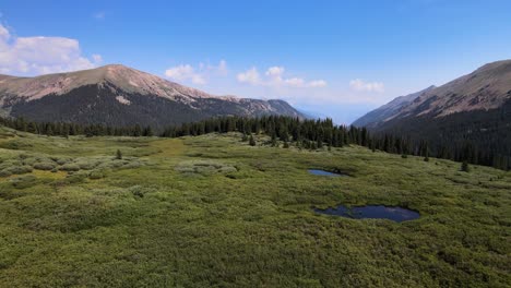 4K-Luftaufnahmen-Von-Drohnen-Am-Guanella-Pass-In-Der-Nähe-Von-Georgetown,-Colorado,-Rocky-Mountains