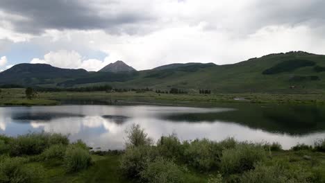 4k-Aerial-Drone-Footage-Peanut-Lake-Crested-Butte-Colorado-in-Summer