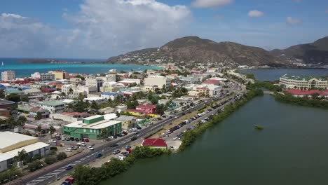 Luftaufnahme-Von-Philipsburg,-Sint-Maarten